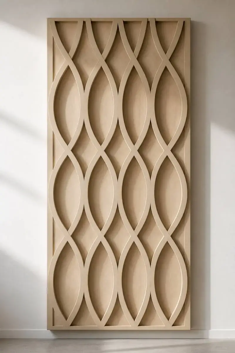 Flux — Interlocking S-curve relief