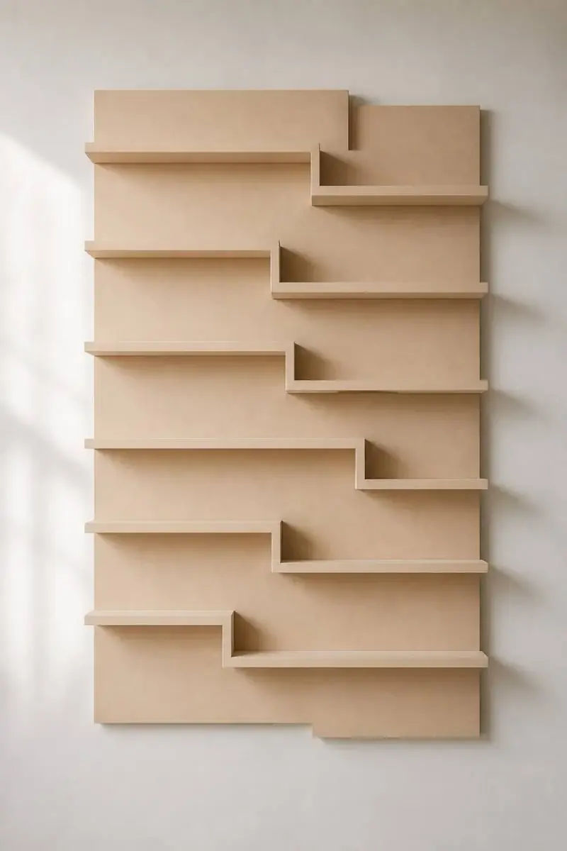 Terrace — Stepped horizontal shelves