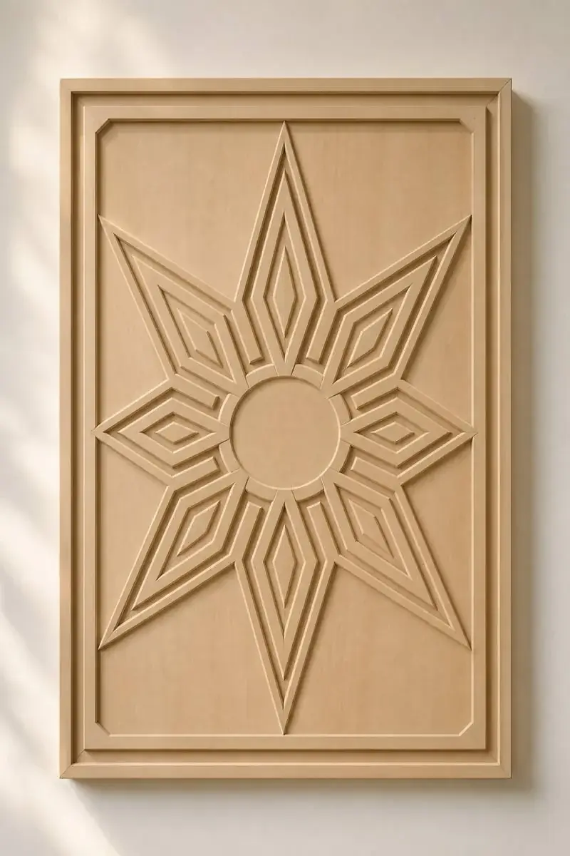 Mandara — Eight-point temple star