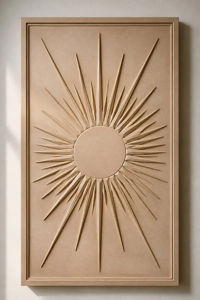 Arka — Alternating sun-ray disc