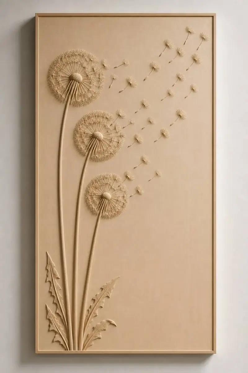 Pollen — Dandelion seed movement