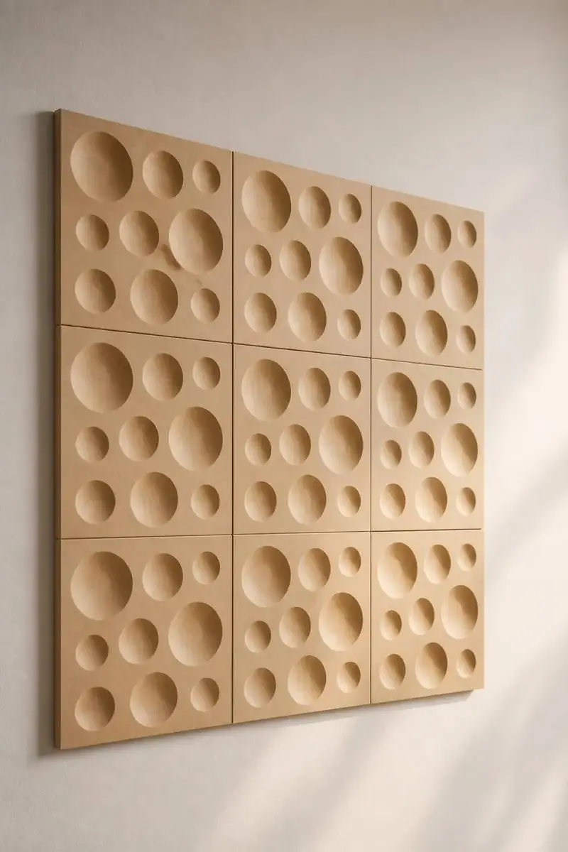 Dimple — Graduated concave bowls