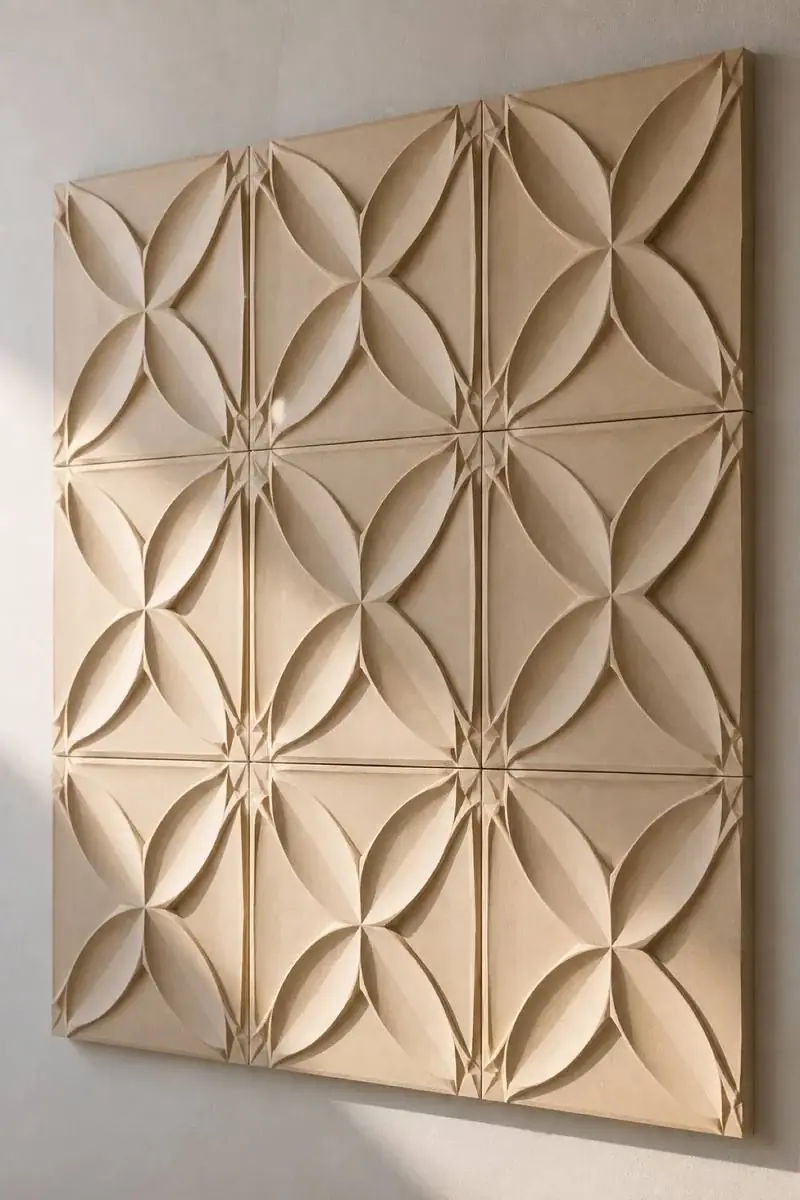 Rosette — Six-petal star module