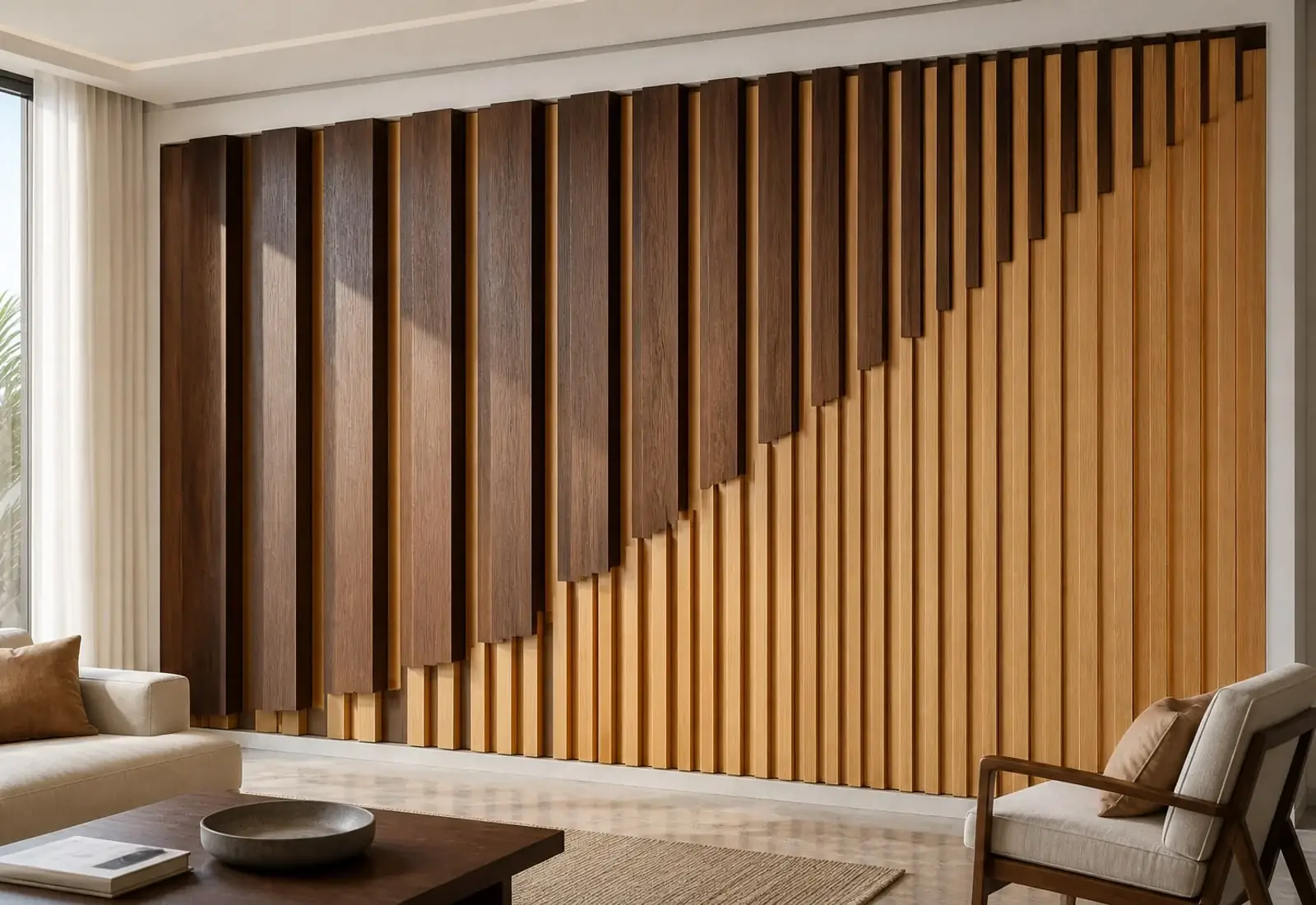 Vanta — Stepped alternating broad and narrow fins
