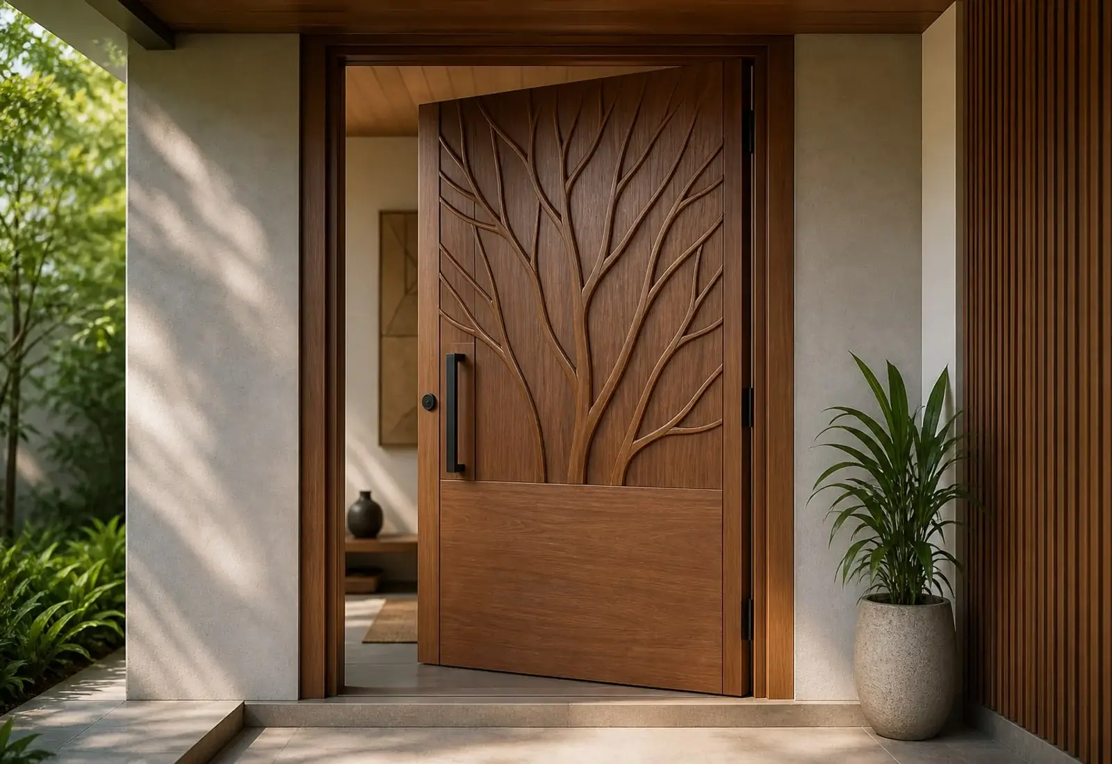 Aranya — Abstract rising forest canopy