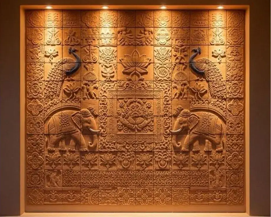 Virasat — Narrative heritage panel