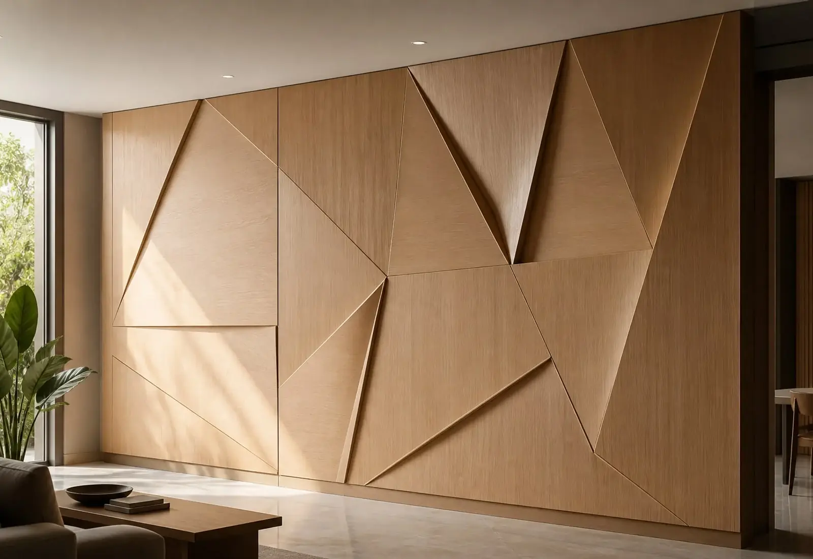 Vellum — Overlapping folded timber planes