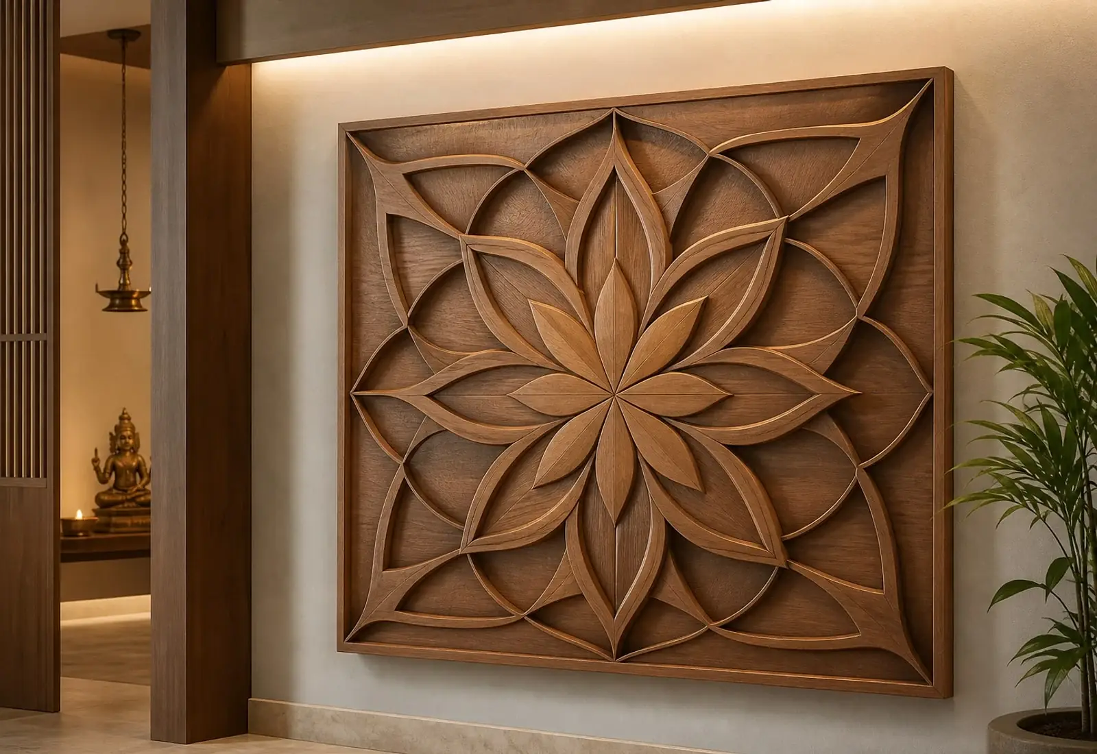 Sattva — Eight-petal geometric mandala