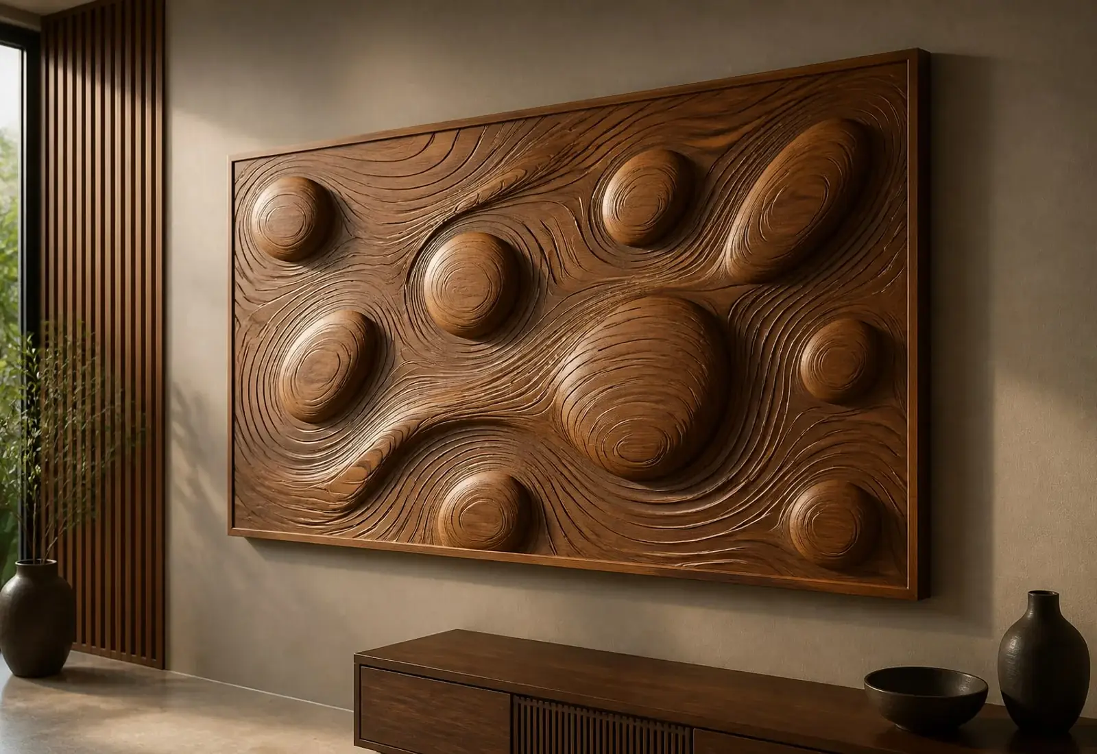 Reverie — Floating forms and contour lines