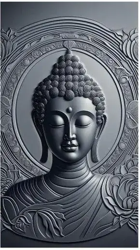 Bodhi — Buddha medallion relief