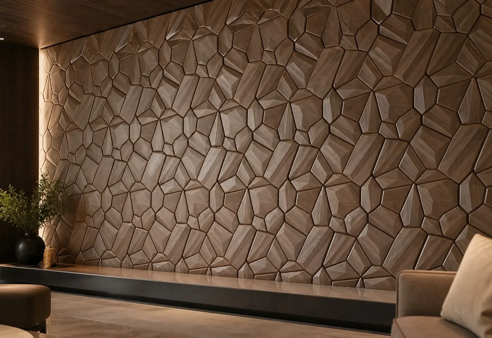 Geode — Faceted irregular polygon repeat