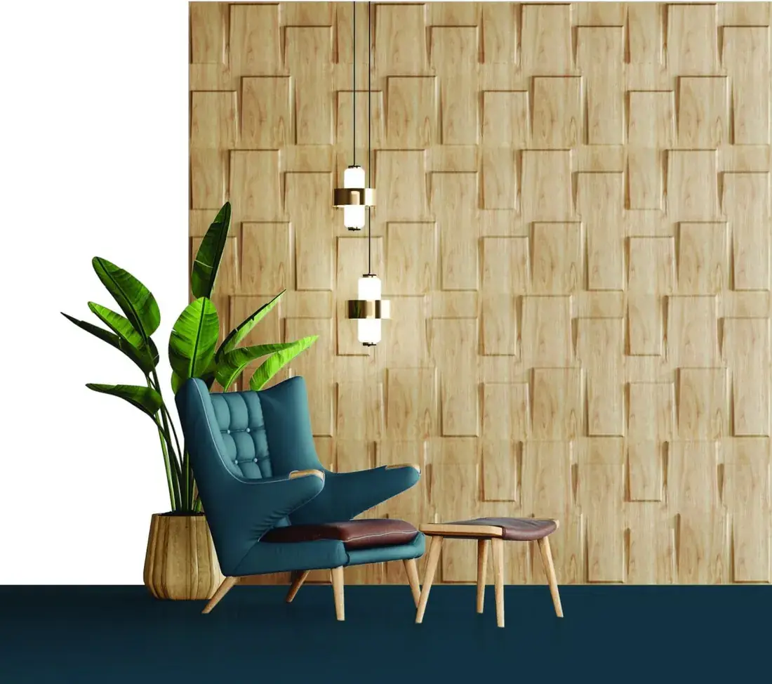 Prism — Timber block modular wall
