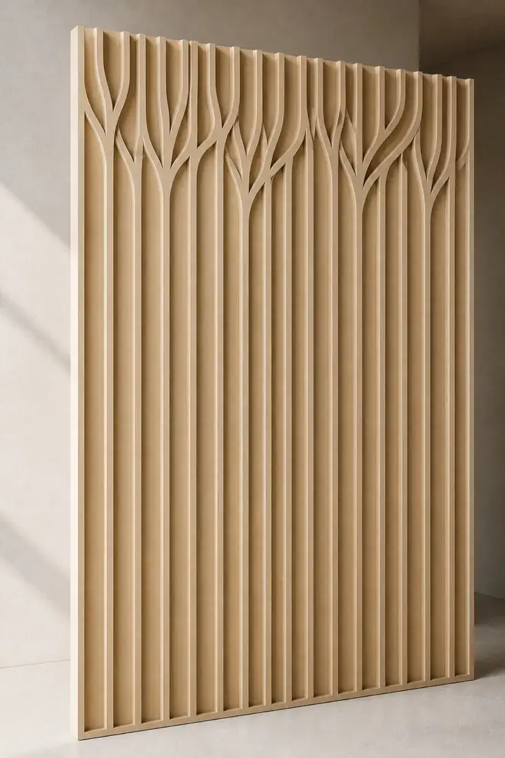 Canopy — Tapered architectural rib field