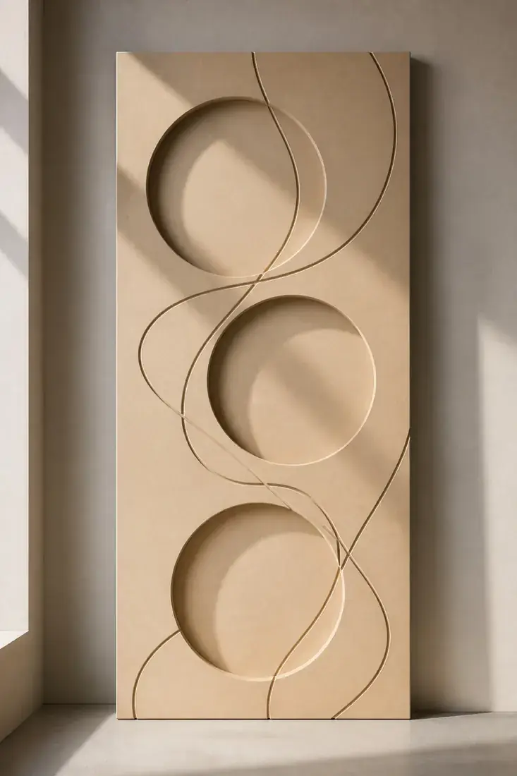 Aperture — Offset circular aperture relief