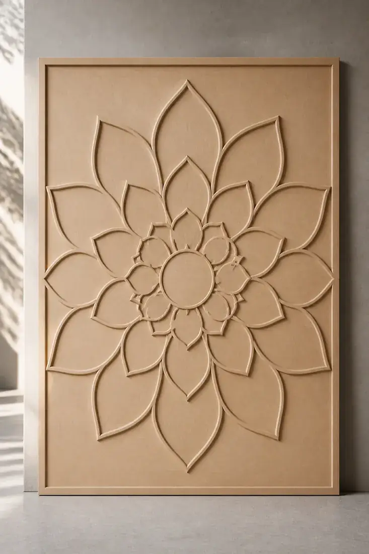 Kamala — Twelve-petal layered lotus mandala