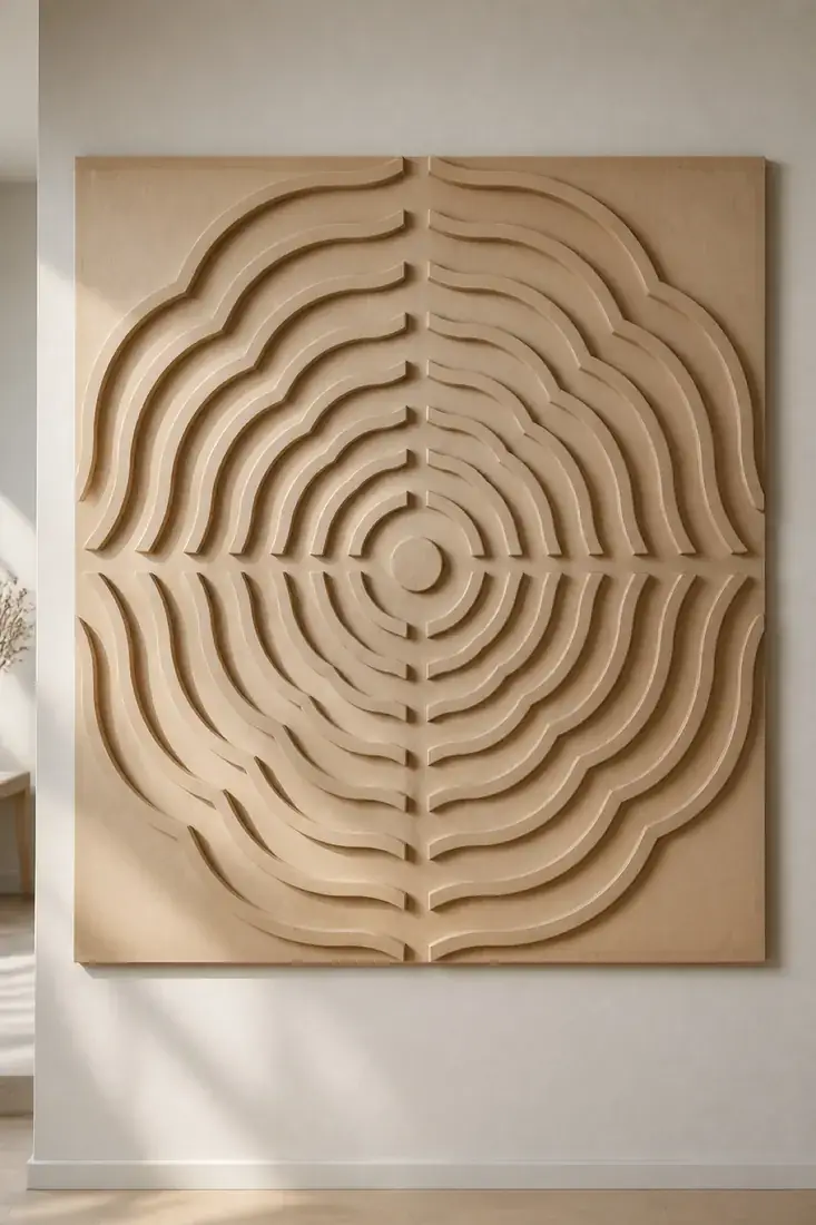 Prana — Concentric open breath-wave relief