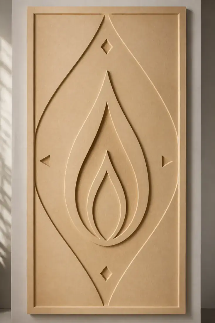 Jyoti — Nested sacred flame composition