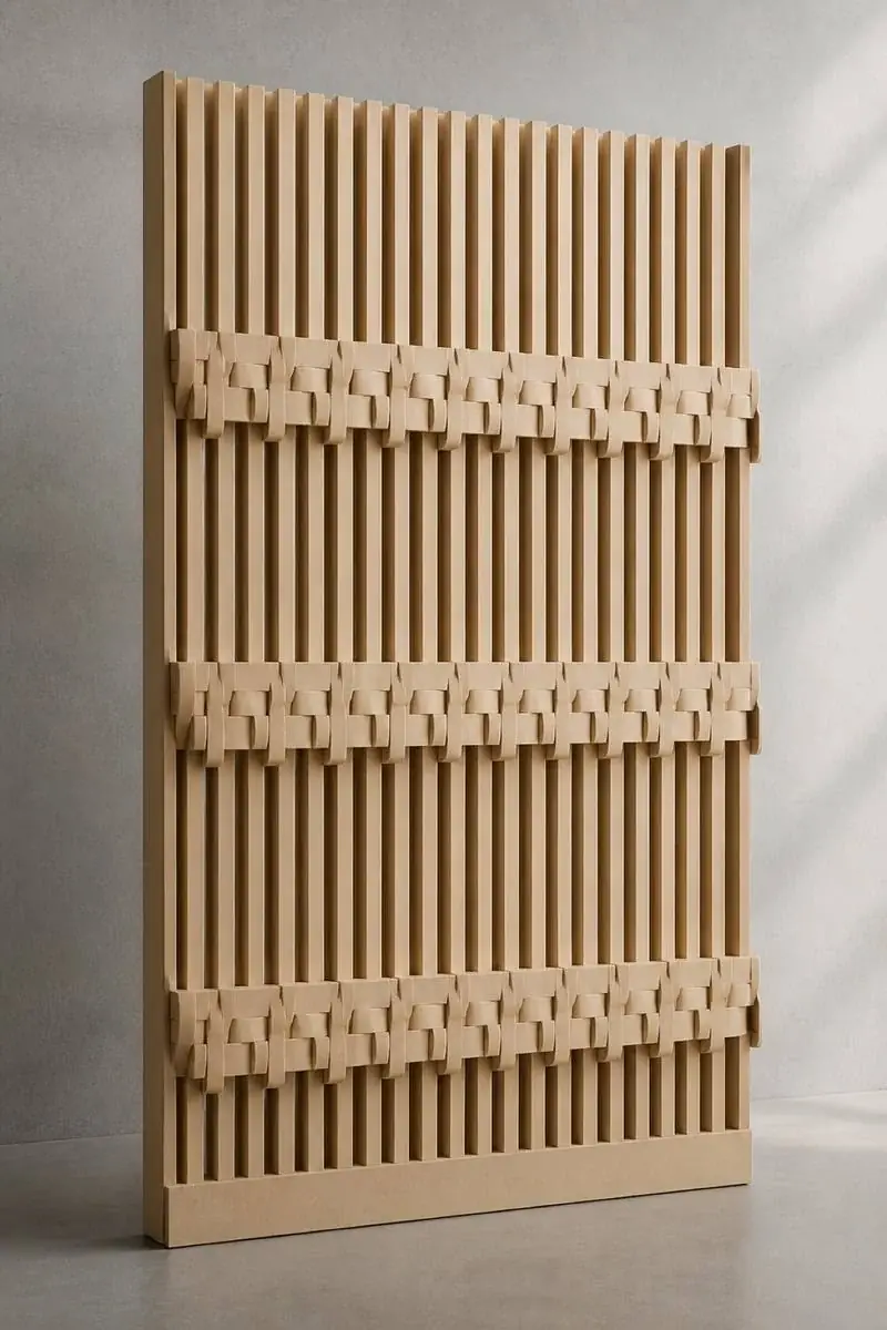 Loom — Woven rib and band relief