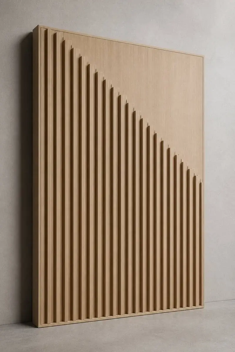 Cascade — Descending fin staircase