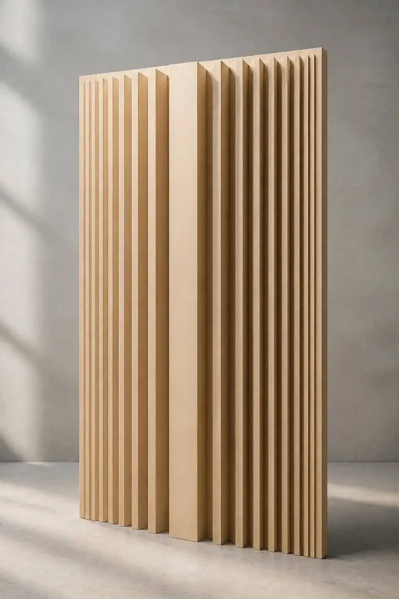 Meridian — Mirrored central fin composition