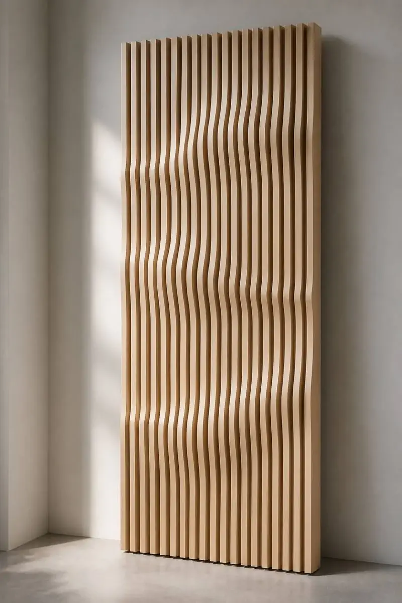 Tide — Multi-height wave ribs