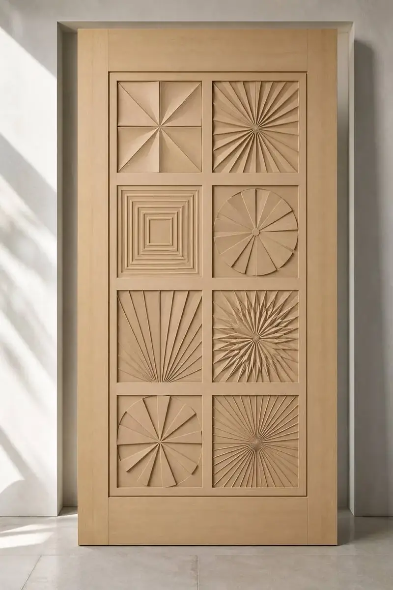 Veda — Nine-square geometric mandala