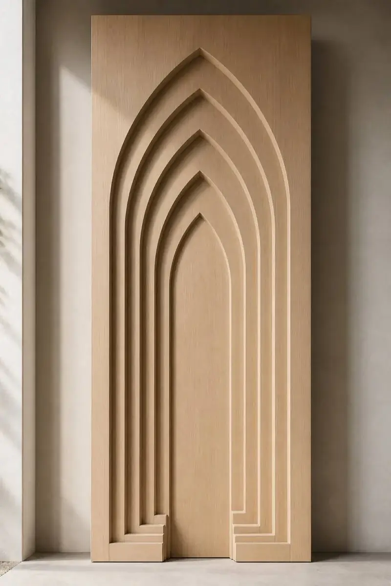Vault — Nested pointed arches