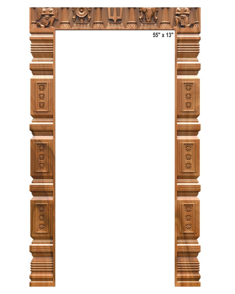 Stepped Column Door Frame — Door frames