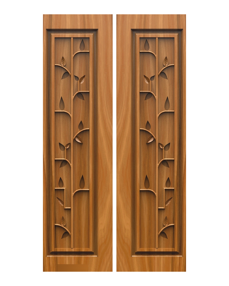 Branch Relief Double Door — Double entrance doors