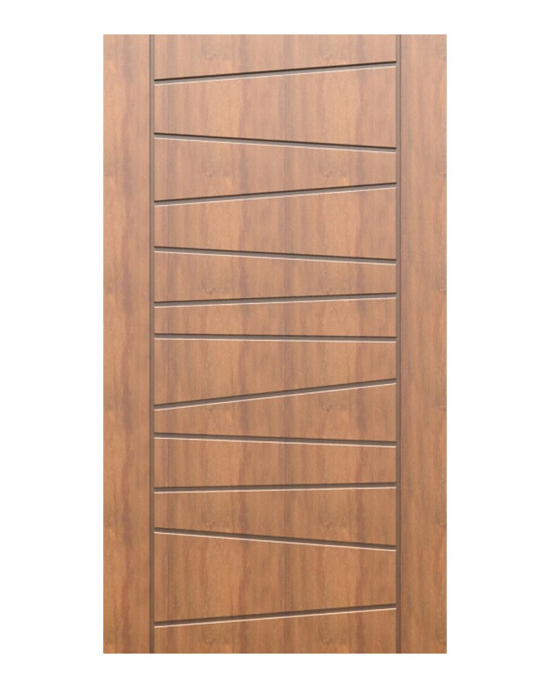 Slant Line Entrance Door — Single entrance doors