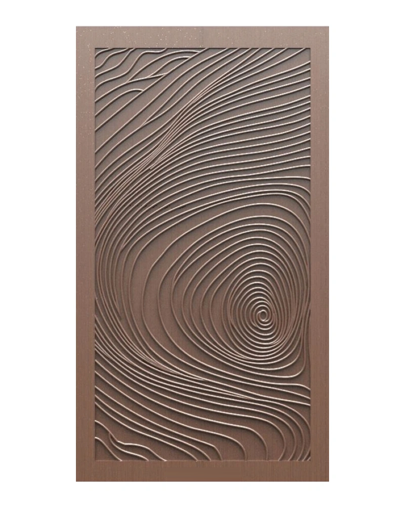Contour Swirl Entrance Door — Single entrance doors