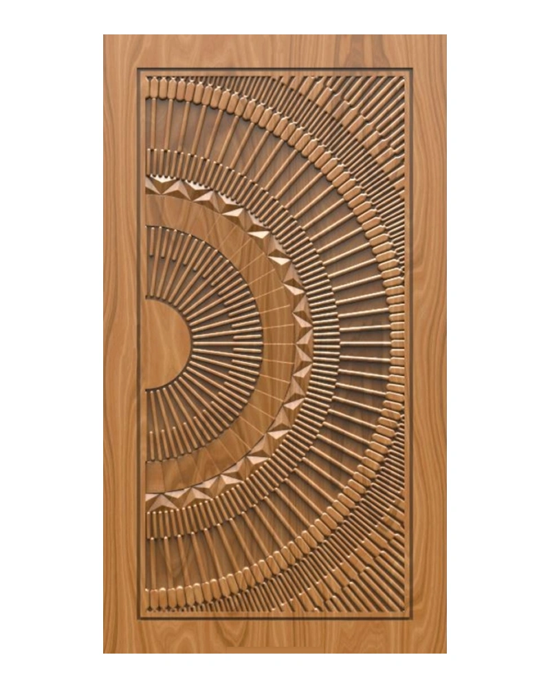 Radiating Fan Entrance Door — Single entrance doors