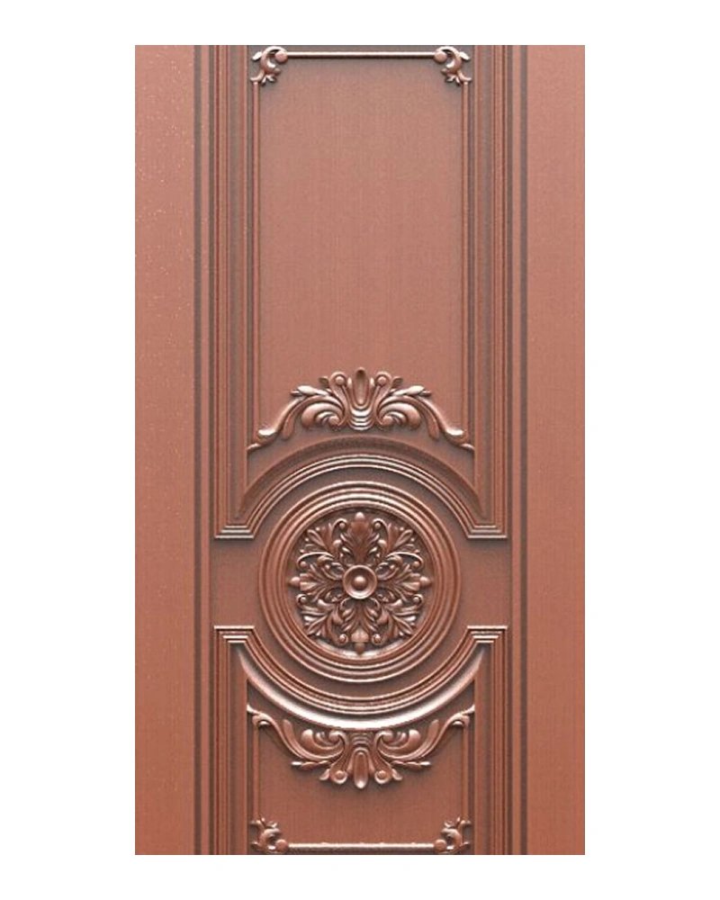 Classic Medallion Entrance Door — Single entrance doors
