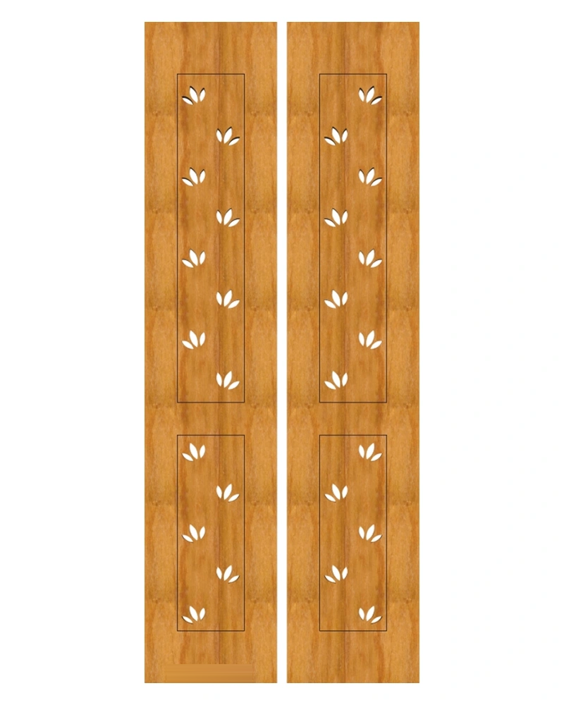 Scattered Cutout Pooja Doors — Pooja doors