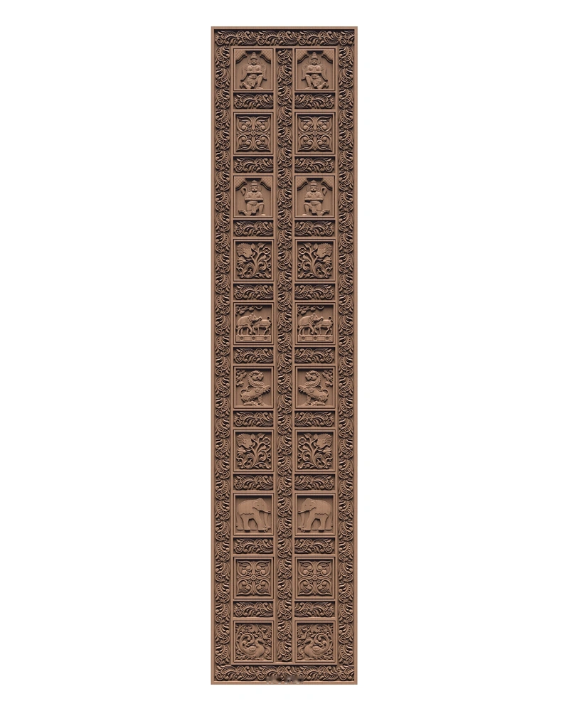 Narrative Panel Temple Doors — Temple doors