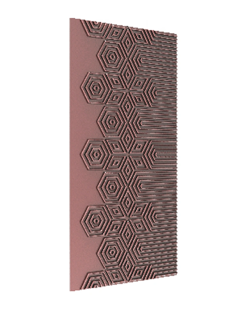 Hexagonal Line Wall Panel — Wave boards