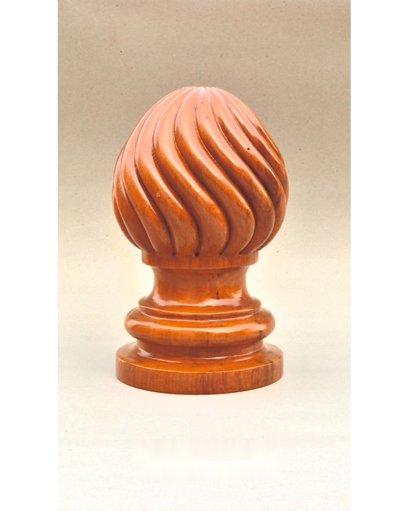 Spiral Ball Post Cap — Post caps