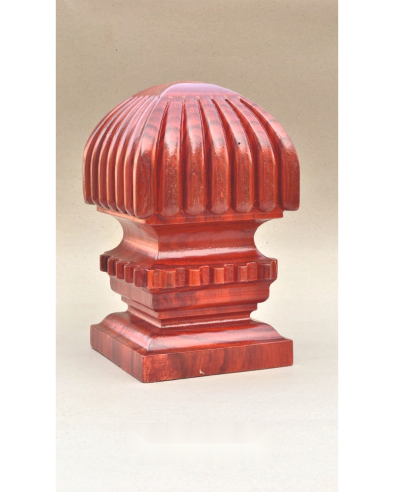 Ribbed Dome Post Cap — Post caps