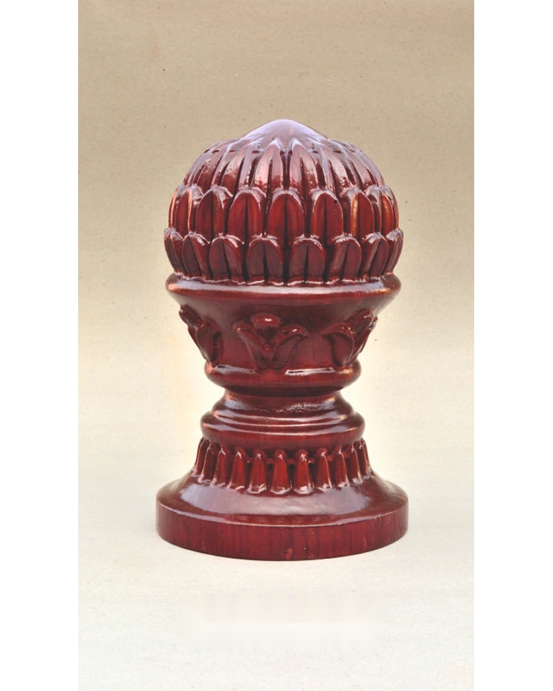 Layered Petal Post Cap — Post caps