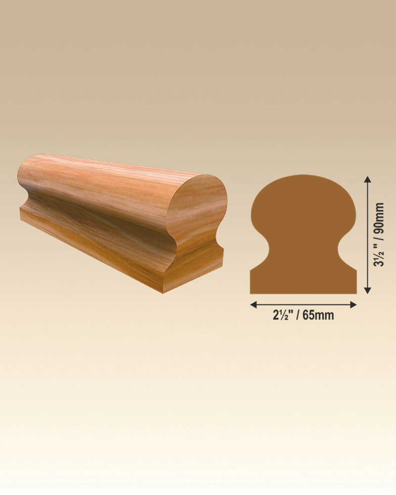 Rounded Crown Handrail — Handrails