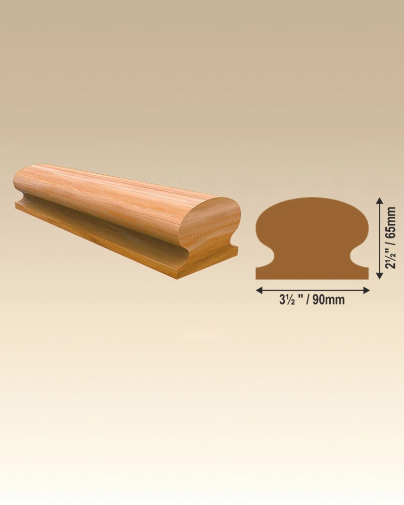 Low Rounded Handrail — Handrails