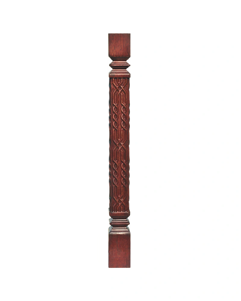 Diamond Carved Baluster — Balusters & newels