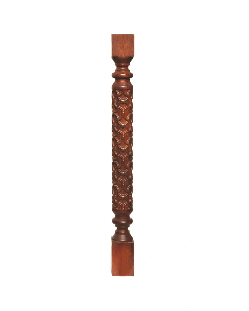 Leaf Carved Baluster — Balusters & newels