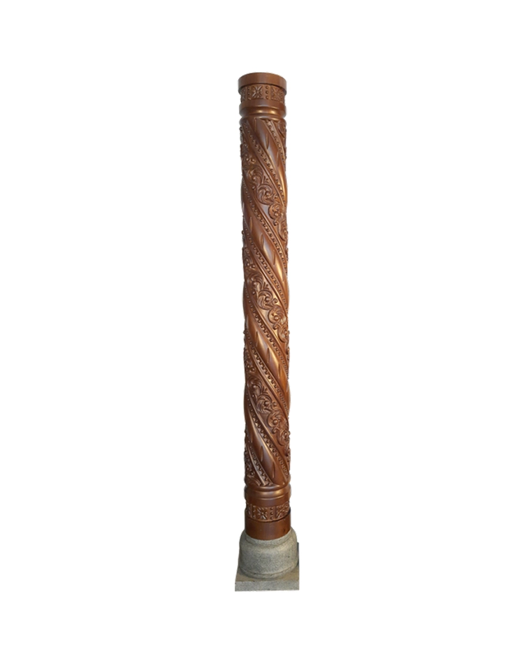 Leaf Spiral Heritage Pillar — Antique pillars