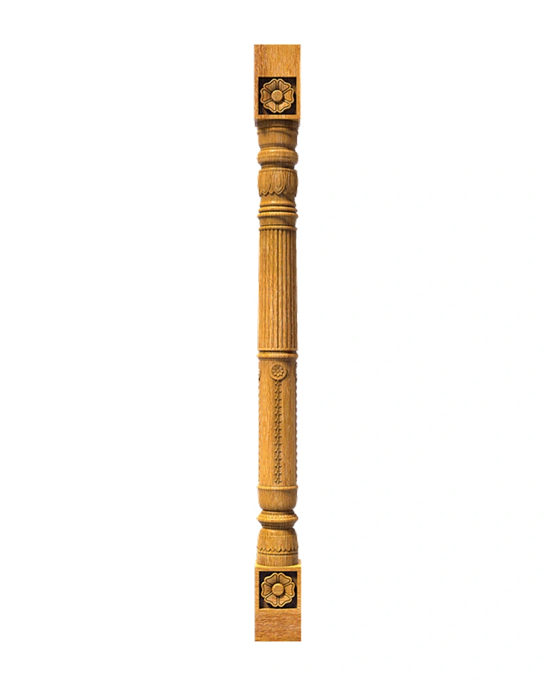 Emblem Block Decorative Post — Decorative posts