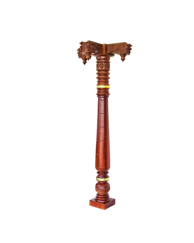 Ornate Bracket Mandir Pillar — Mandir pillars